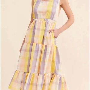 RUNUTA SHETH GEMA TIER DRESS | LILY CHEX NWT